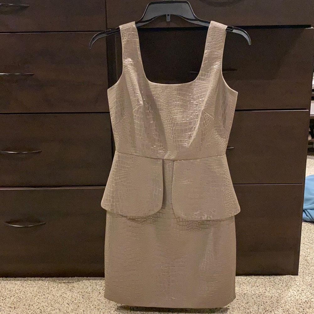 Nicole Miller Peplum Dress